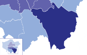 Borough Map London Borough of Bromley