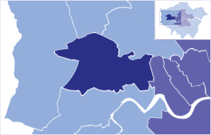 Borough Map London Borough of Ealing