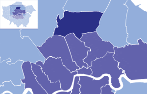 Borough Map London Borough of Haringey